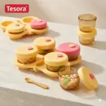 Baby Food Container Set (Vertical stripes)